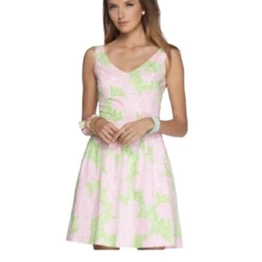 Lilly Pulitzer Lexington Limeade Dress sz4